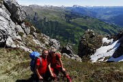 50 Canalone a precipizio sulla Val del Riso